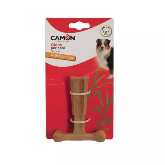 Camon Kemik Şeklinde Bambu Oyuncak 18Cm