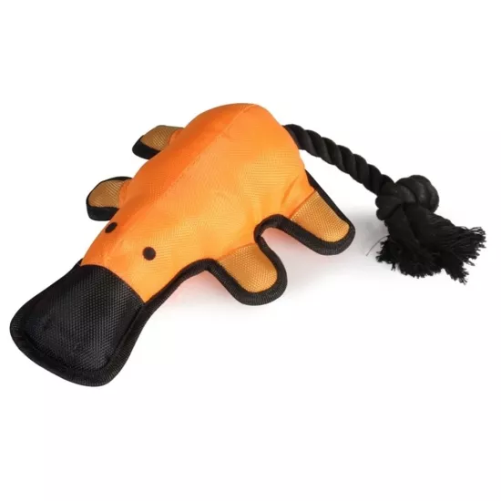 Camon İpli Gıcırtılı Platipus Köpek Oyuncağı 38cm