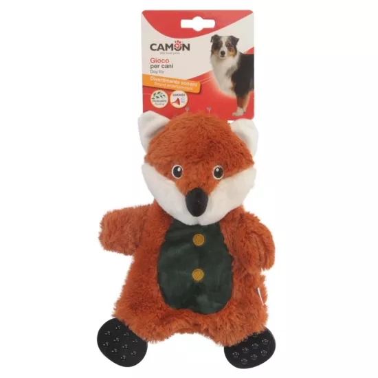 Camon Hışırtılı Rakun Köpek Oyuncağı 26 Cm