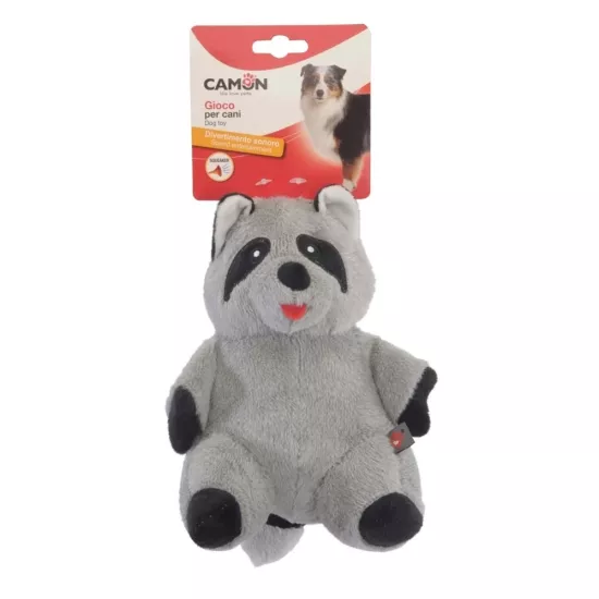 Camon Gıcırtılı Rakun ve Goril Köpek Oyuncağı 23Cm