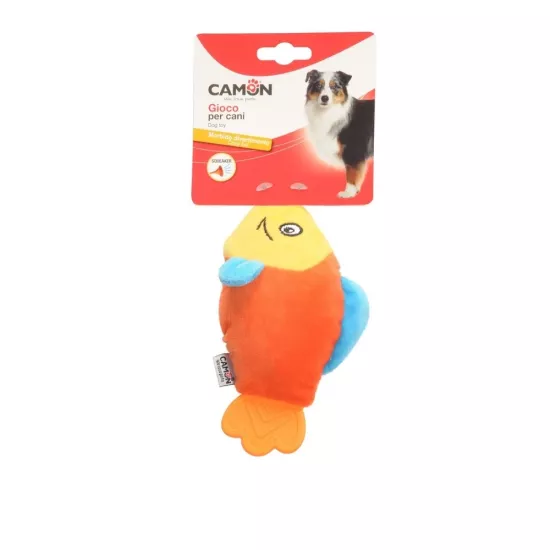 Camon Sesli Balık Köpek Oyuncağı 18 cm