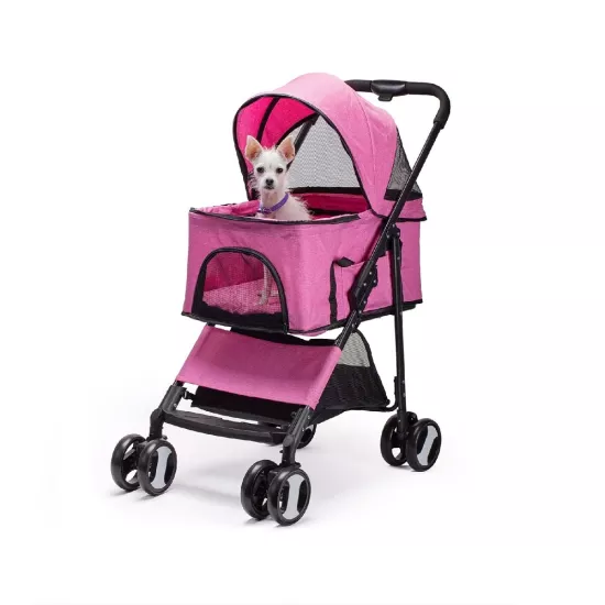 KEDİ & KÖPEK TAŞIMA ARABASI DTC802-PINK