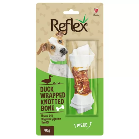 REFLEX ÖRDEK ETLİ DÜĞÜMLÜ KEMİK 40 GR.