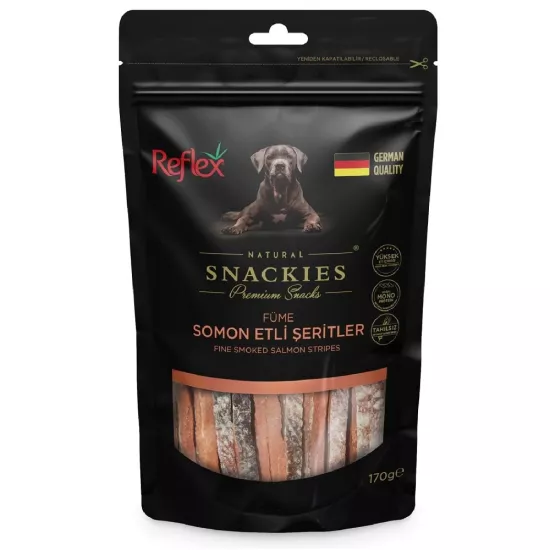 REFLEX SNACKIES FÜME SOMON ETLİ ŞERİTLER 170 G