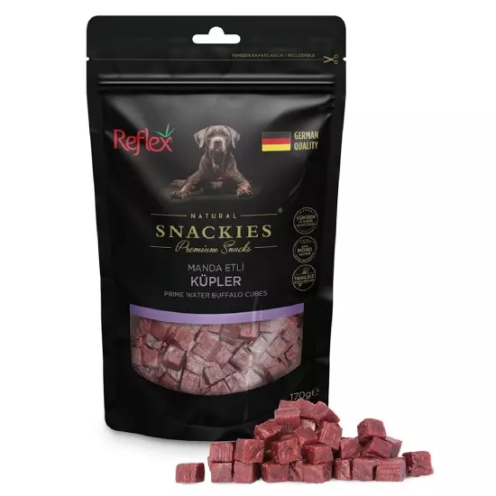 REFLEX SNACKIES MANDA ETLİ KÜPLER 170 G