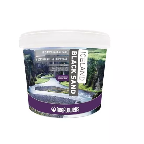 ReeFlowers Iceland Black Sand Siyah Akvaryum Kumu 25 Kg 3-5mm Fiyatı