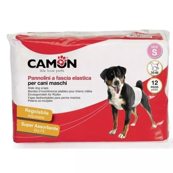 Camon Erkek köpekler için lastikli Bezler L Beden