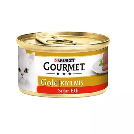 GOURMET GOLD KIYILMIŞ SIĞIR ETLİ 85 Gr x12