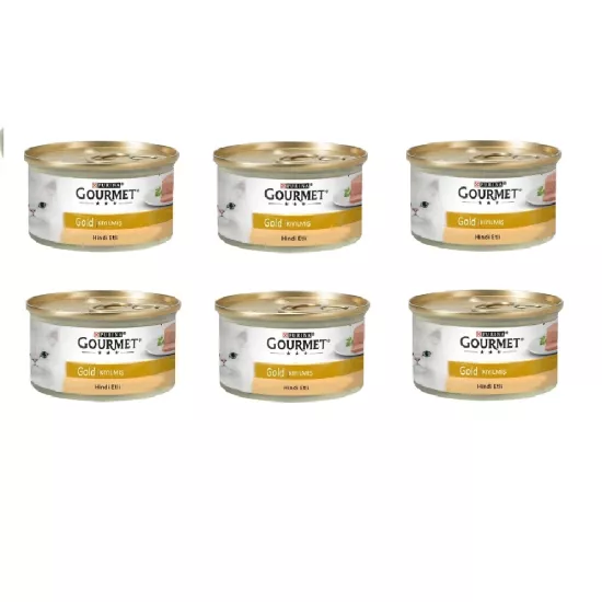 GOURMET GOLD KIYILMIŞ HİNDİLİ 85GR x 6 Adet