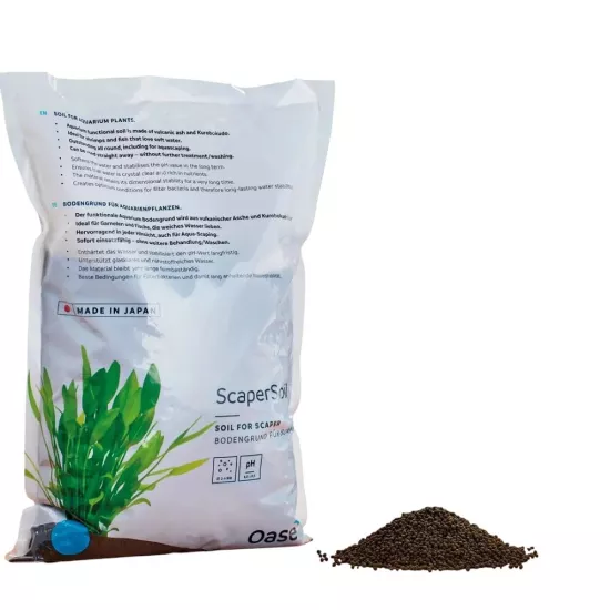 OASE ScaperLine Soil 9 lt Black Aktif Toprak