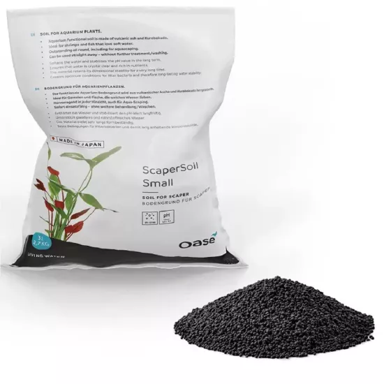 OASE ScaperLine Soil Small 3 lt Black Aktif Toprak