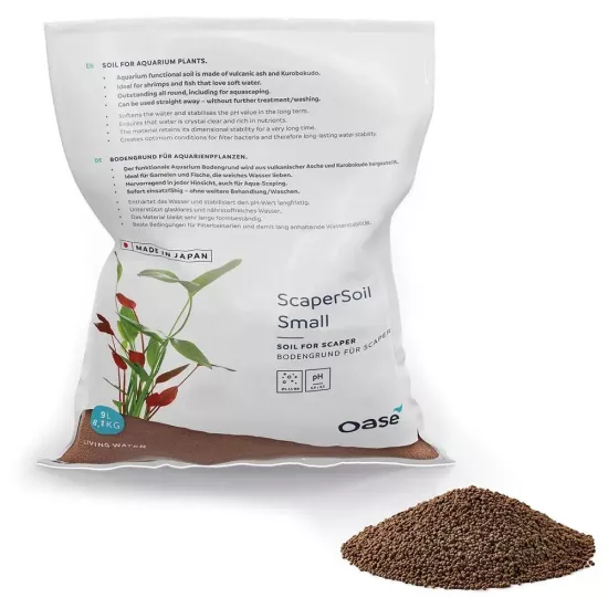 OASE ScaperLine Soil Small 9 lt Brown Aktif Toprak
