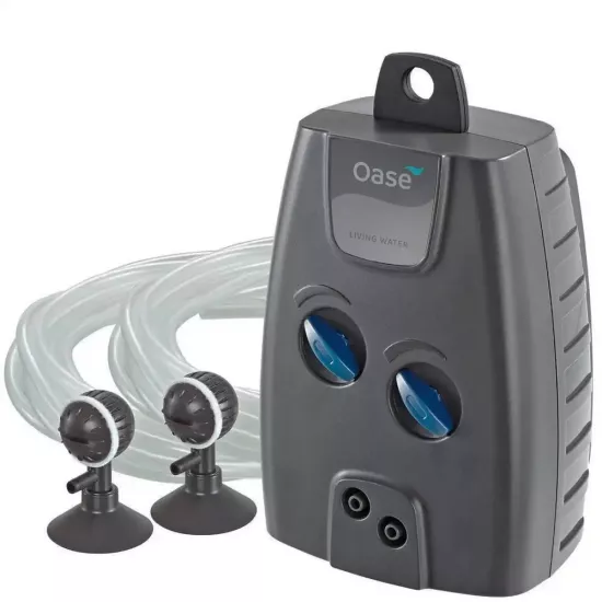 OASE OxyMax 200 Çift Çıkışlı Hava Motoru 200 L/H