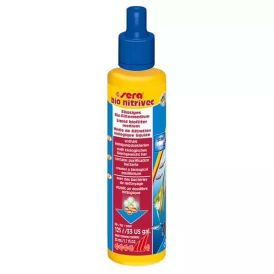 Sera Bio Nitrivec 50 ml - Akvaryum Biyolojik Bakteri Kültürü | Orijinal