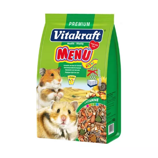 Vitakraft Menu Vital Hamster Yemi 1000 Gr (1 Kg) En Uygun Fiyatı