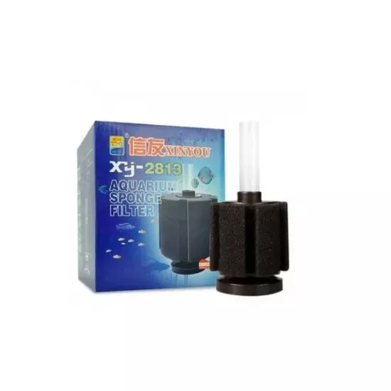 Xinyou XY-2813 Akvaryum Pipo Sünger Filtre - Tabanlı Üretim Filtresi