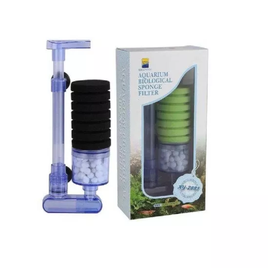 Xinyou XY-2881 Tekli Dikey Biyolojik Sünger Akvaryum Pipo Filtre