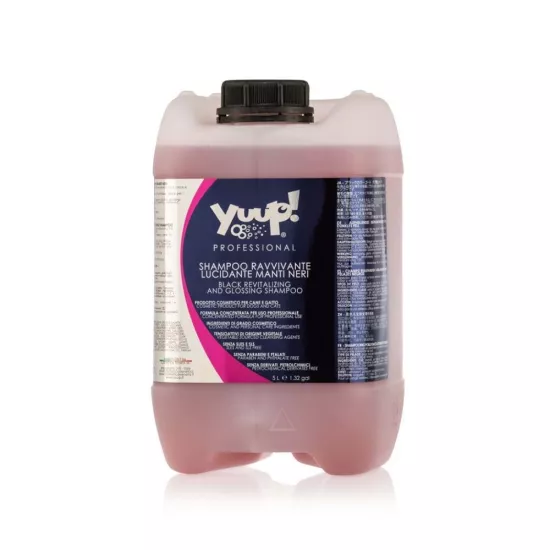 Yuup! Siyah Ve Koyu Renkli Tüyler İçin Profesyonel Şampuan 5 Litre