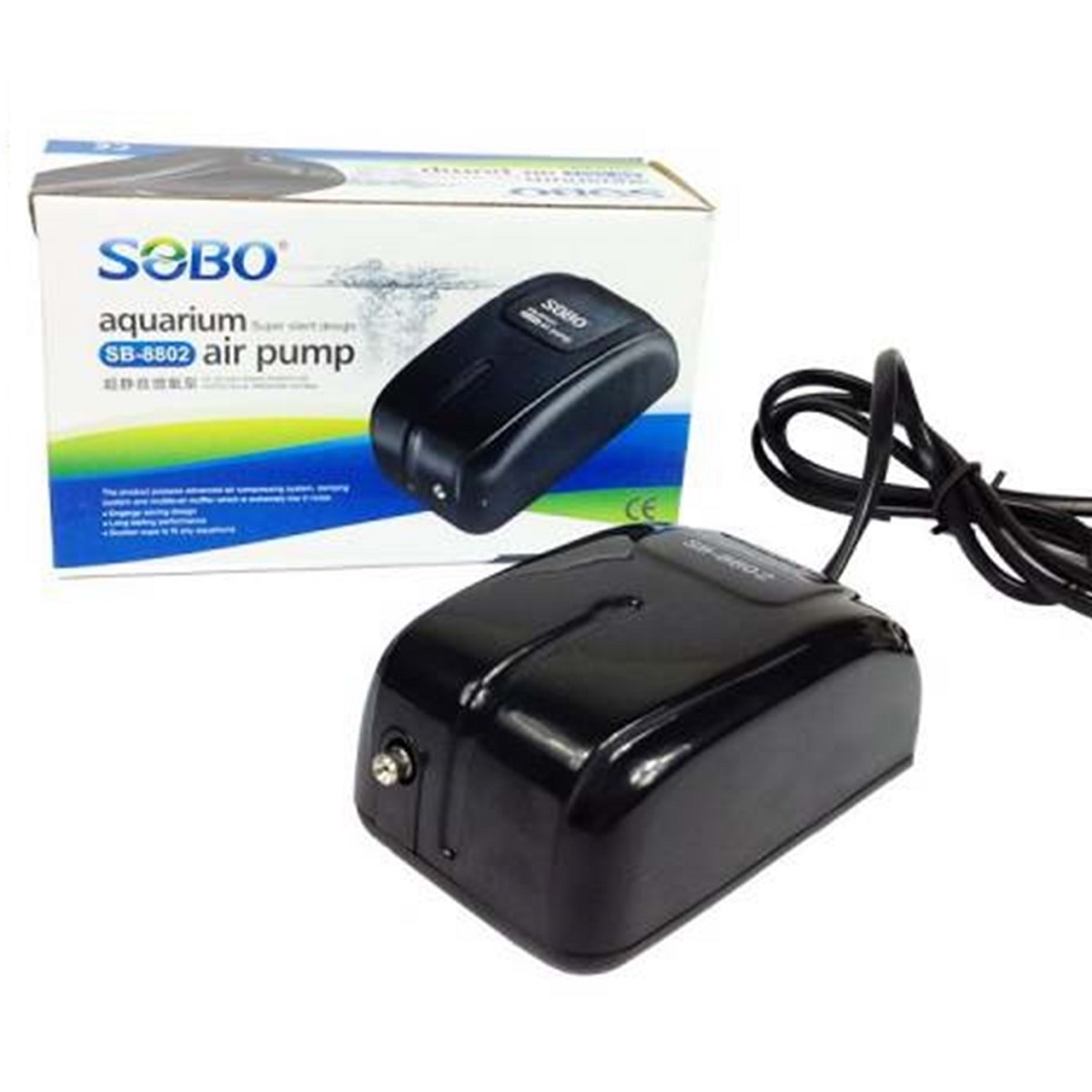 Sobo%20Sb-8802%20Tek%20Çıkışlı%20Hava%20Motoru%202,5%20W%203L/min