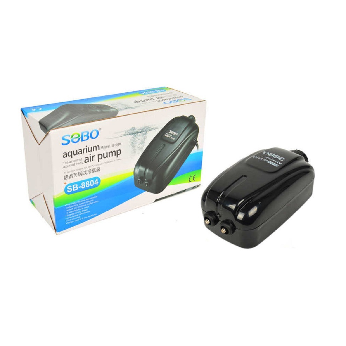 Sobo%208804%20Çift%20Çıkışlı%20Hava%20Motoru%205%20W%202x4Lt/min