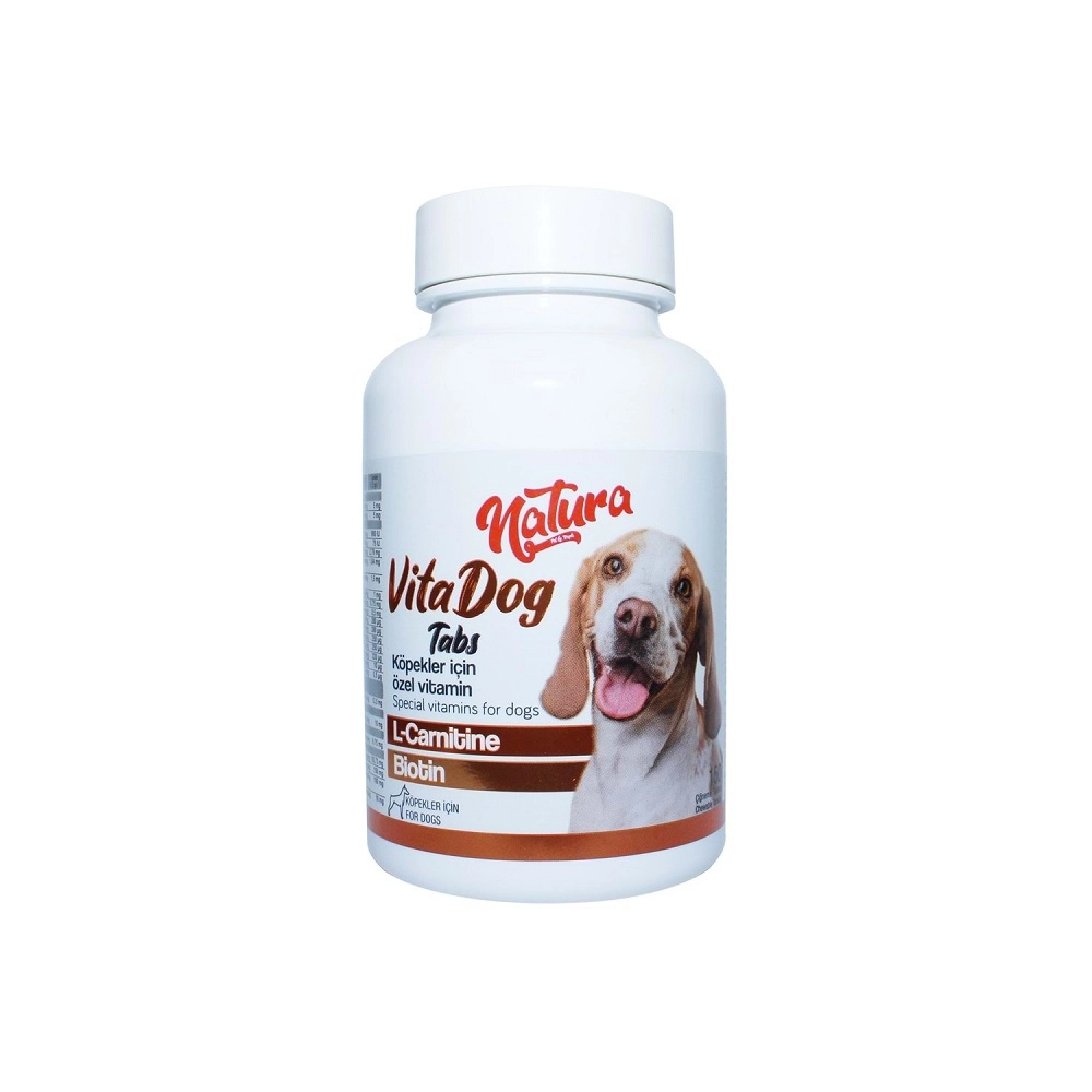 Natura%20VitaDog%20Tabs%20150%20Tablet:%20Köpekler%20İçin%20Vitamin%20ve%20Mineral%20Takviyesi%2075Gr