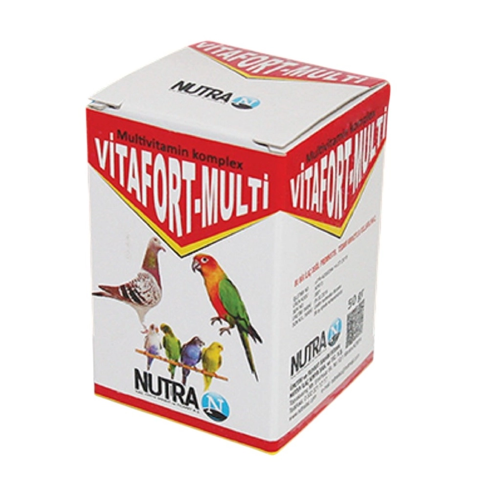 Vitafort%20-%20Multi%20Tüm%20kafes%20kuşları%20için%20Multivitamin%2050%20Gr