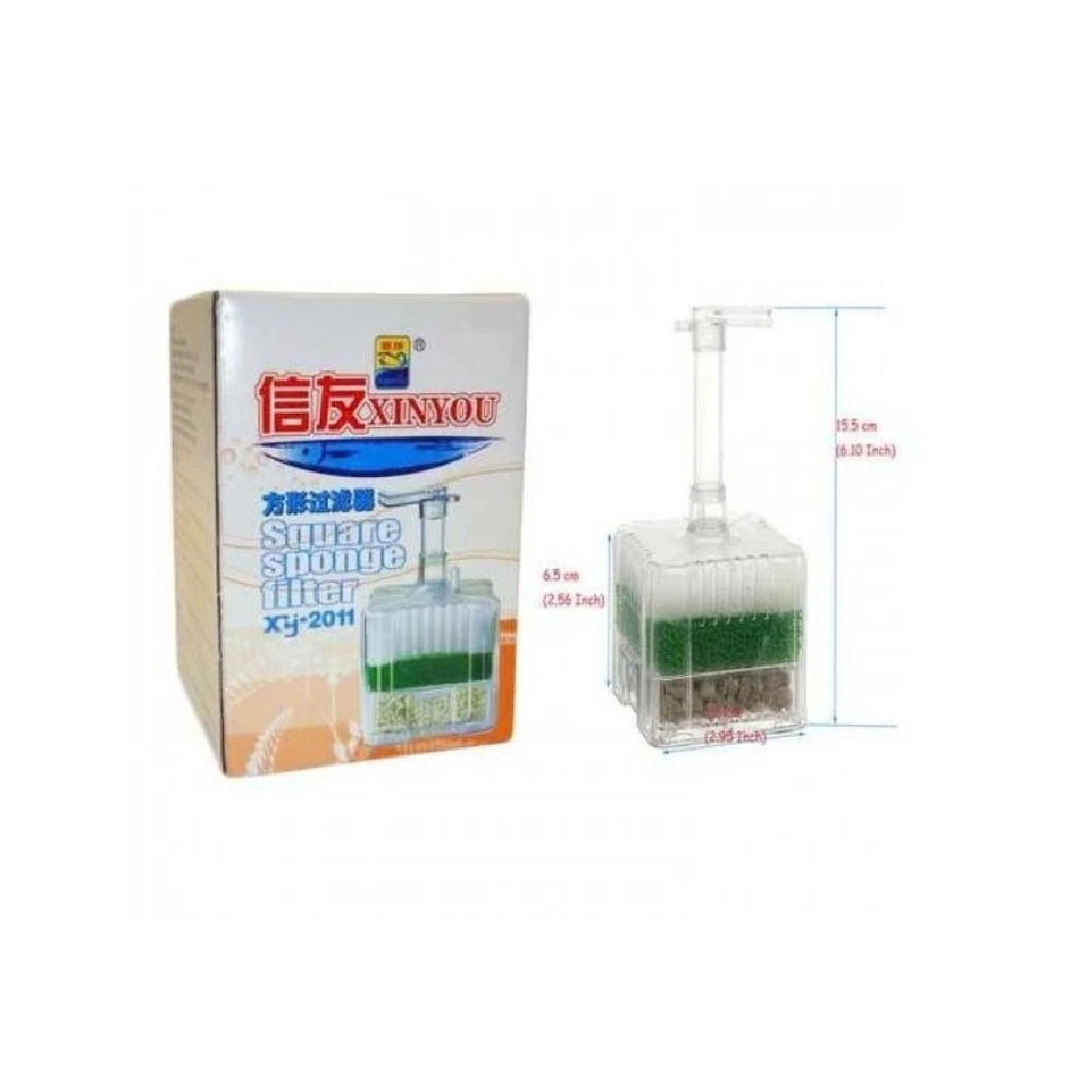 Xinyou%20XY-2011%20Seramikli%20&%20Süngerli%20Kare%20Köşe%20Akvaryum%20Pipo%20Filtre%20(Küçük)